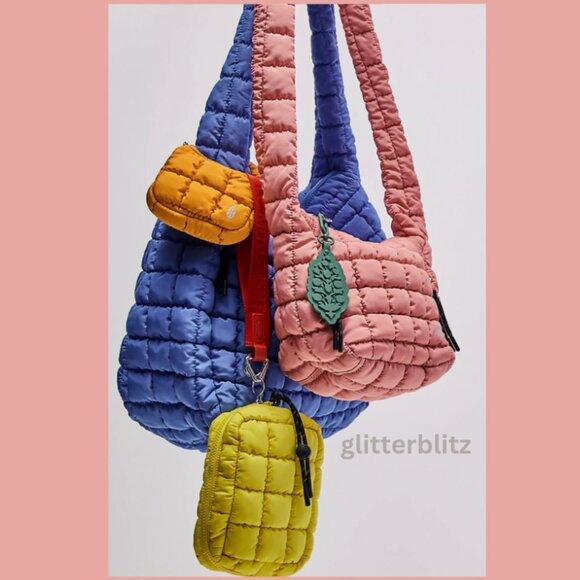 Free People Quilted Baby Carryall - Quilted Carryall Mini Sling Bag - Picture 3 of 12